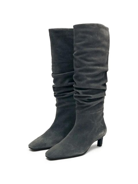 ALOHAS Kalila ruched boots - Grey - zdjęcie produktu nr 2