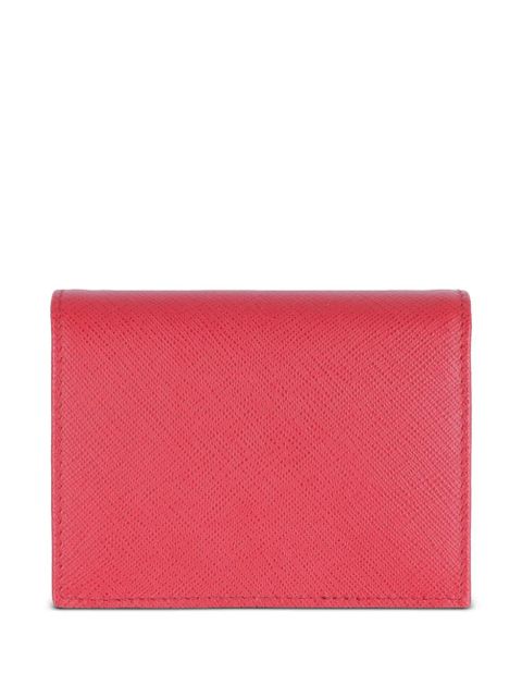 Prada small Saffiano leather wallet - Red - zdjęcie produktu nr 2