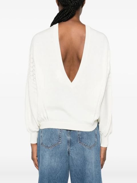 Ba&Sh boat-neck sweater - Neutrals