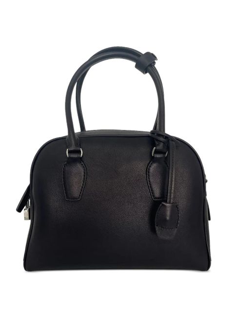 The Row India 10.00 leather tote bag - Black - zdjęcie produktu nr 1