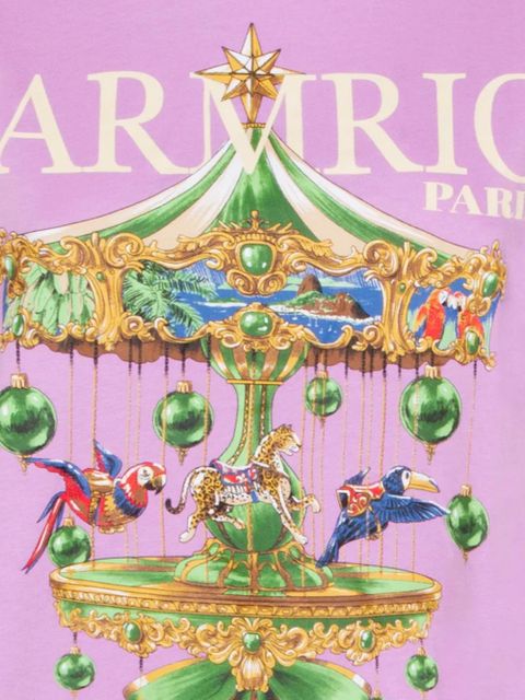 FARM Rio Paris Carousel T-shirt - Purple
