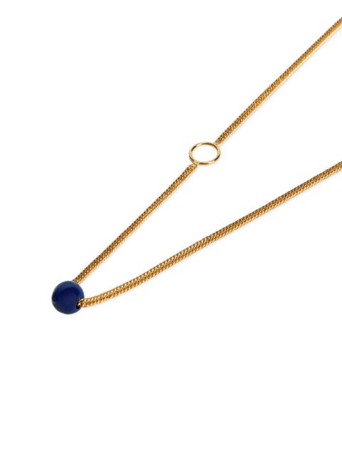 Jil Sander sphere necklace - Gold