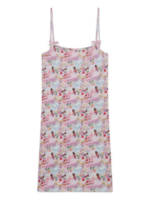 GCDS Polly Pocket printed mini dress - Pink - zdjęcie produktu nr 1