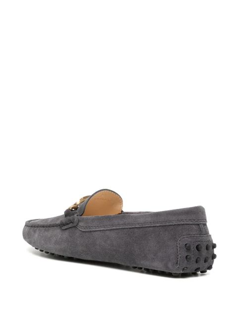 Tod's Gommino suede loafers - Grey