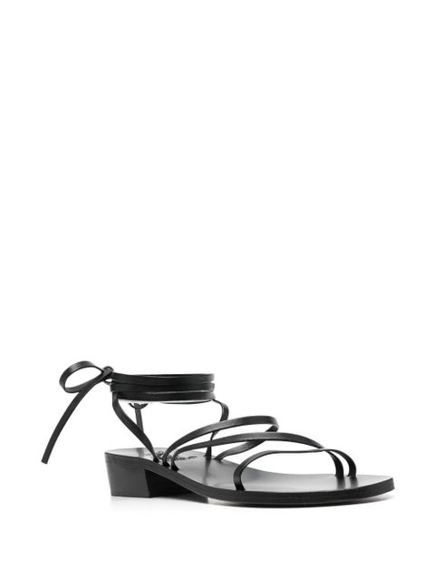 Ancient Greek Sandals 30mm Hara leather sandals - Black - zdjęcie produktu nr 2