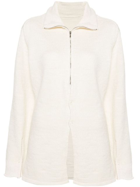 Maison Margiela high-neck jumper - White - zdjęcie produktu nr 1