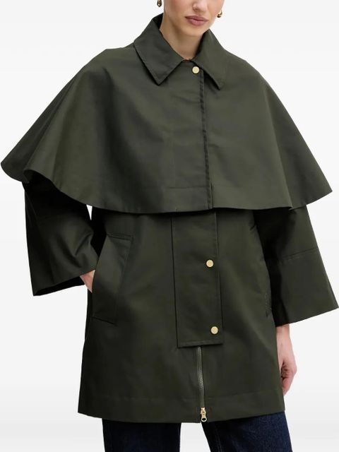 Barbour Fia cape waterproof coat - Green - zdjęcie produktu nr 1