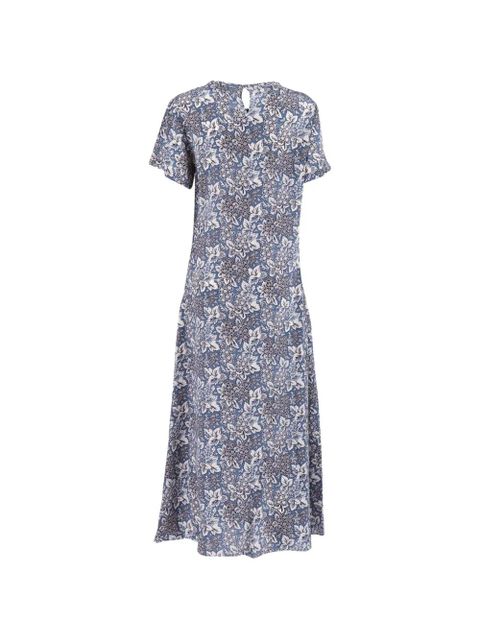Weekend Max Mara Crespo floral-print dress - Blue - zdjęcie produktu nr 2