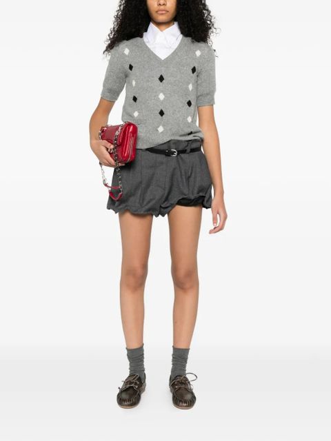 Prada V-neck T-shiry - Grey - zdjęcie produktu nr 2