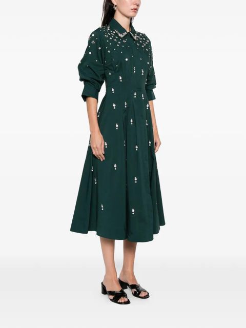 Simkhai Jazz embellished midi dress - Green
