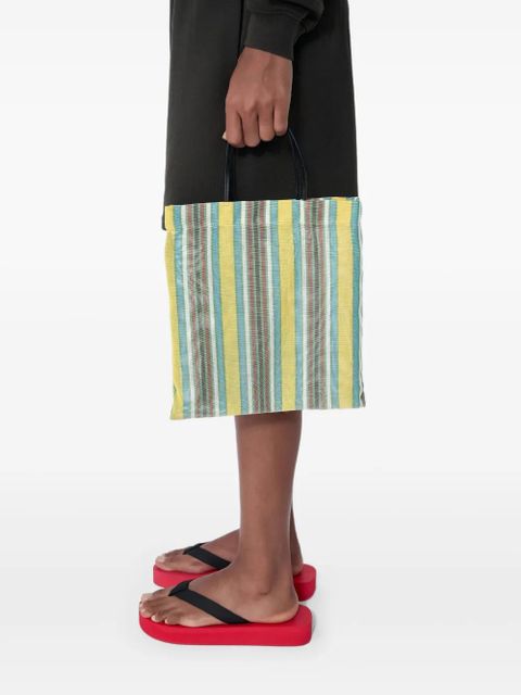 The Row mini Barn tote bag - Green