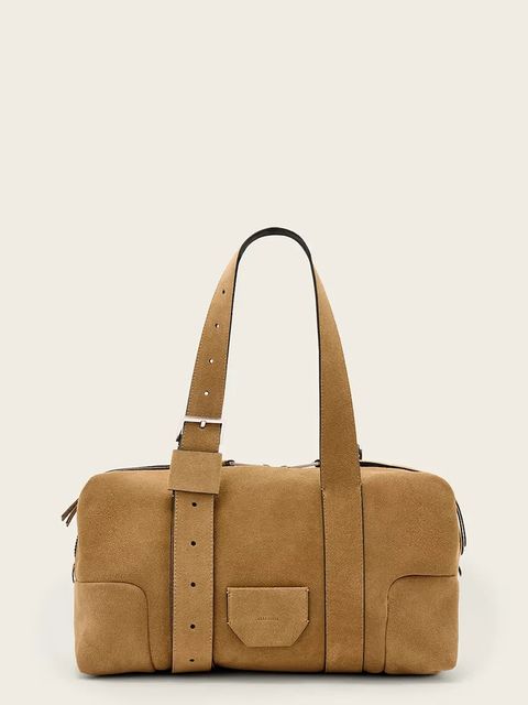 AllSaints torebka zamszowa ARES