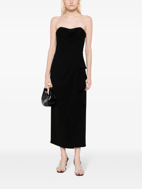 Simkhai Keelan draped-detail dress - Black