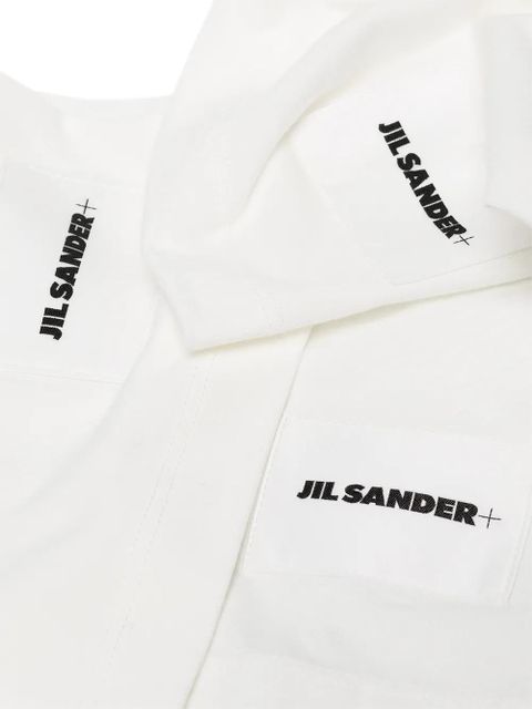 Jil Sander pack of 3 logo patch T-shirt - White