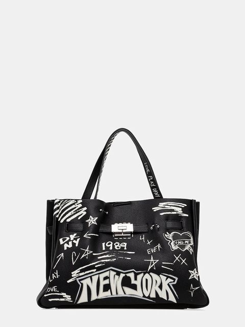 Dkny torebka kolor czarny R54DDK43 - zdjęcie produktu nr 1