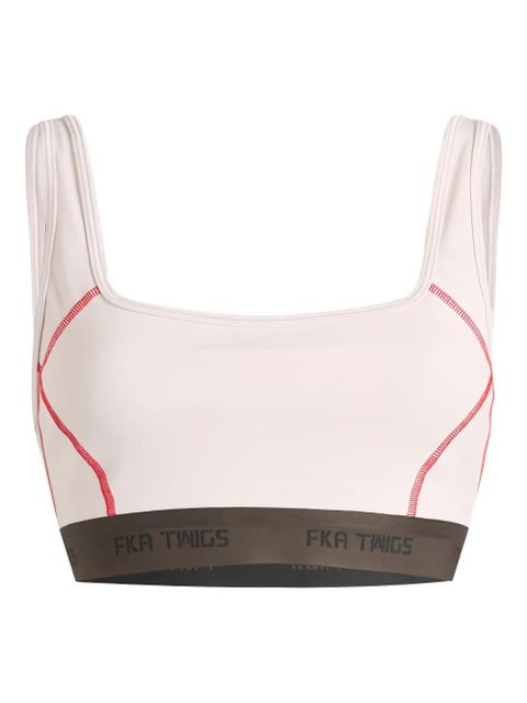 On Running square-neck sports bra - Pink - zdjęcie produktu nr 1