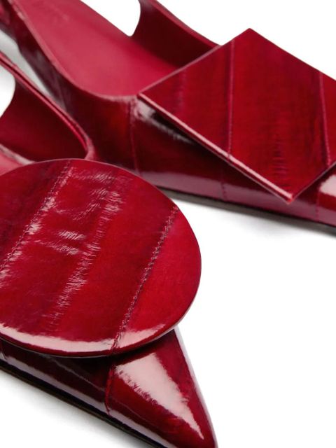 Jacquemus Duelo pumps - Red