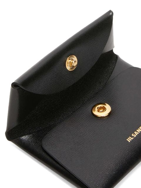 Jil Sander saffiano-texture wallet - Black - zdjęcie produktu nr 2