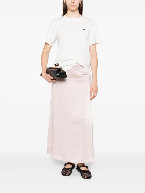 Weekend Max Mara logo-embroidered cotton T-shirt - White - zdjęcie produktu nr 2