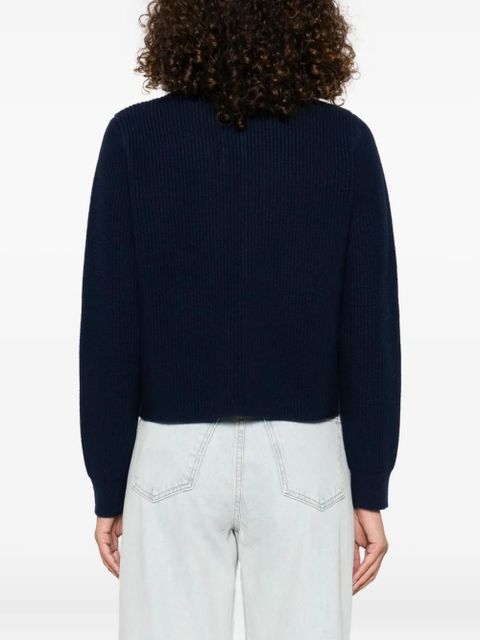 SANDRO button-up cardigan - Blue