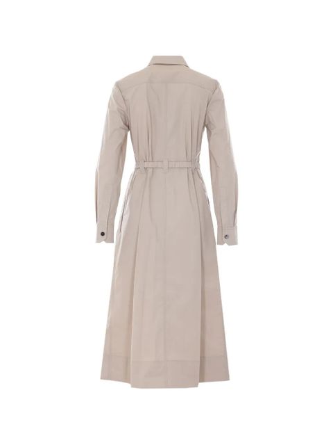 Tory Burch belted shirt dress - Neutrals - zdjęcie produktu nr 2