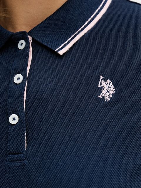 U.S. Polo Assn. sukienka bawełniana POLO DRESS