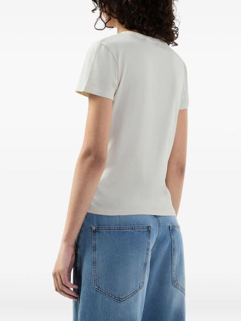 GCDS logo-detail T-shirt - Neutrals