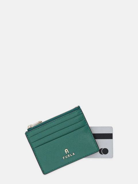 Furla portfel skórzany damski kolor zielony WP00388.ARE000.JD000