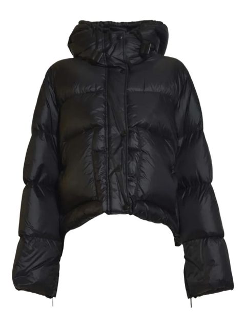 SOLOTRE hooded puffer jacket - Black - zdjęcie produktu nr 1