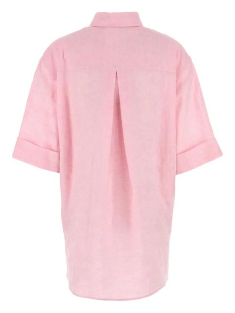 Valentino Garavani short-sleeves linen blouse - Pink - zdjęcie produktu nr 2