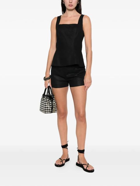 Faithfull the Brand Mina square-neck top - Black - zdjęcie produktu nr 2