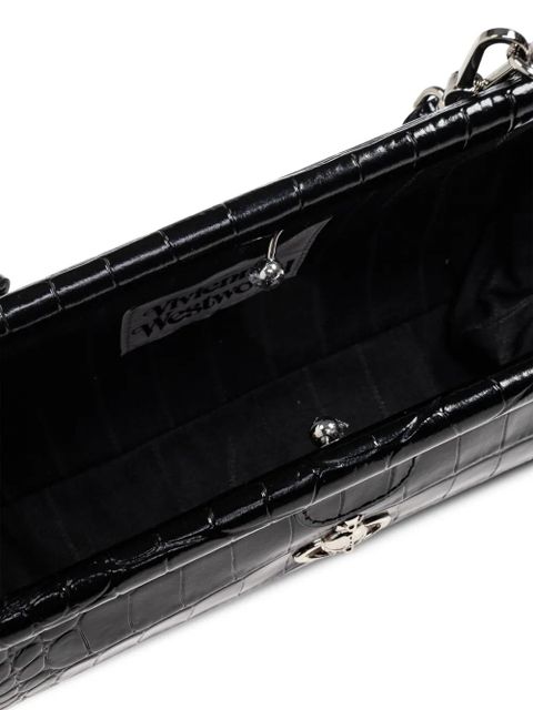 Vivienne Westwood Orb clutch - Black