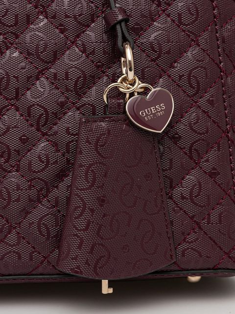 Guess torebka IDRA kolor bordowy HWGG81 57250
