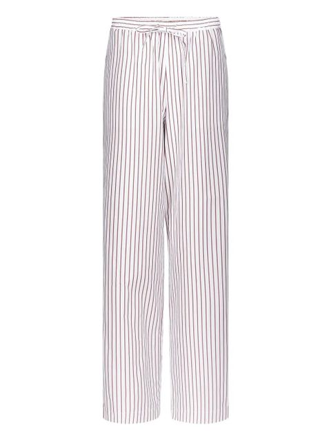 LouLou de Saison Striped Elasticated CISCO Trousers - White - zdjęcie produktu nr 1