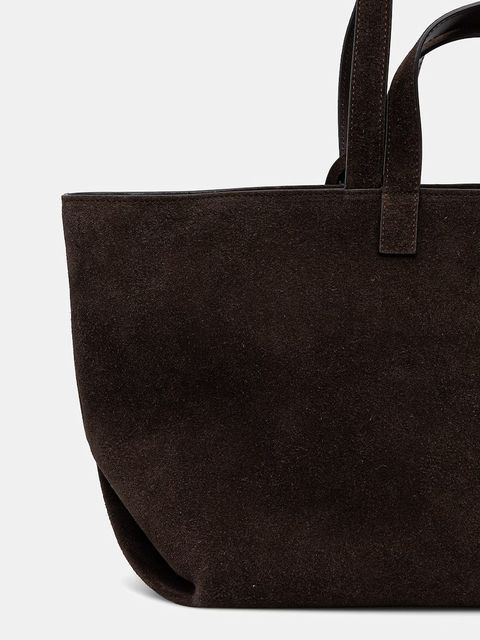 A.P.C. torebka zamszowa LE DRUMMER - zdjęcie produktu nr 2