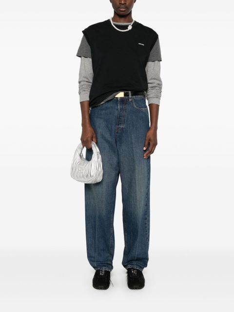 Miu Miu tapered-leg jeans - Blue