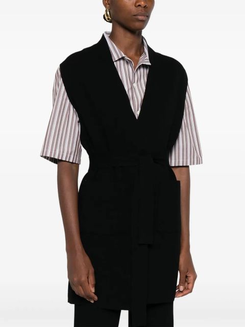 Max Mara knitted vest - Black