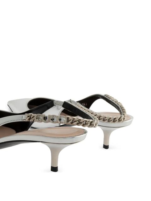 Gucci 45mm Signoria pumps - Silver