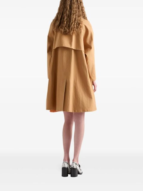 Prada cotton raincoat - Brown