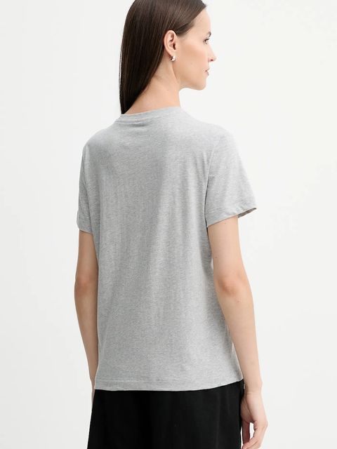 Calvin Klein Jeans t-shirt bawełniany damski kolor szary LV047C905G