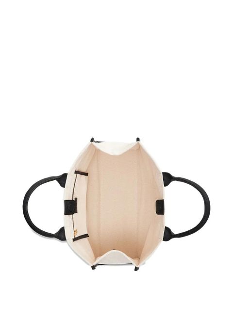 ANINE BING medium Lara logo-appliqué tote bag - Neutrals