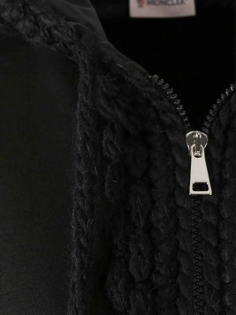 Moncler zip-up hoodie - Black
