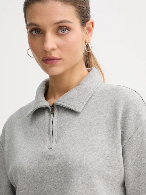 United Colors of Benetton polo bawełniane x Stranger Things damski kolor szary 33NVD3015 - zdjęcie produktu nr 2