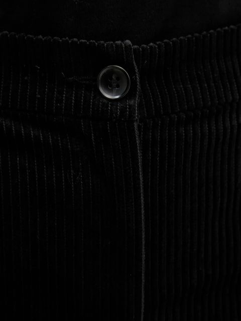 Sisley spodnie damskie kolor czarny proste high waist 49L0LF07U - zdjęcie produktu nr 2