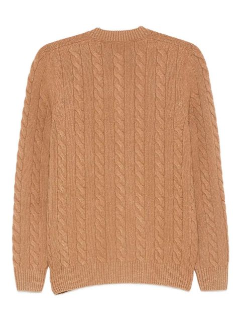 The Row Loneke cable-knit cardigan - Brown - zdjęcie produktu nr 2