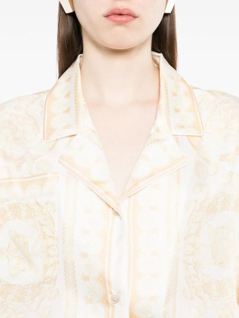 Versace patterned blouses - Neutrals