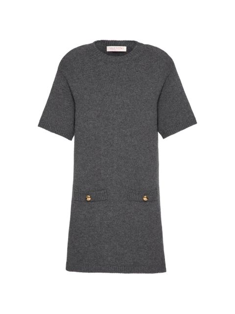 Valentino Garavani wool mini dress - Grey - zdjęcie produktu nr 1