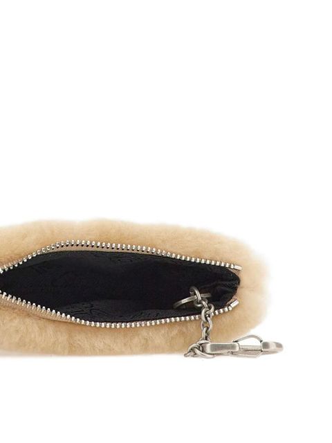 Marge Sherwood shearing hear-zipper wallet - Neutrals - zdjęcie produktu nr 2