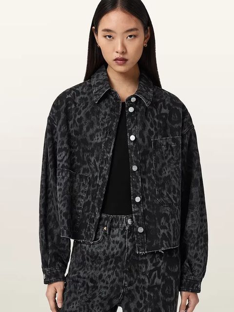 AllSaints koszula jeansowa NICKY