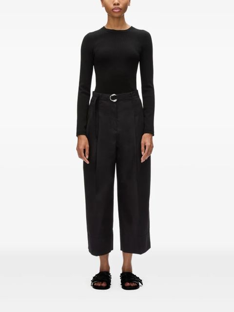 3.1 Phillip Lim jersey top - Black - zdjęcie produktu nr 2